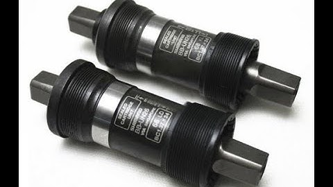 So sánh cốt trục vuông và cốt trục rỗng trong xe đạp thể thao