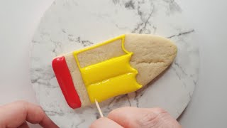 How to make pencil cookie | tutorial - real time