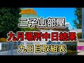 【映像無】二子山部屋中日結果&九日目取組表【令和七年九月場所】