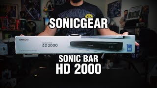 Soundbar Bajet Bawah Rm200 Sonicgear Sonic Bar Hd2000 Unboxing & Sound Test