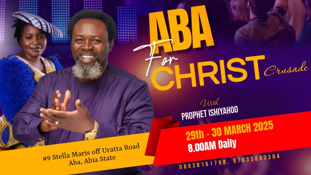 ABA FOR CHRIST CRUSADE|| day 2 || 30-03-2025 - YouTube