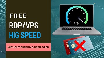 How to Create free RDP 2023 | Get Free RDP/VPS Server | No Crédit/Debit Card Required