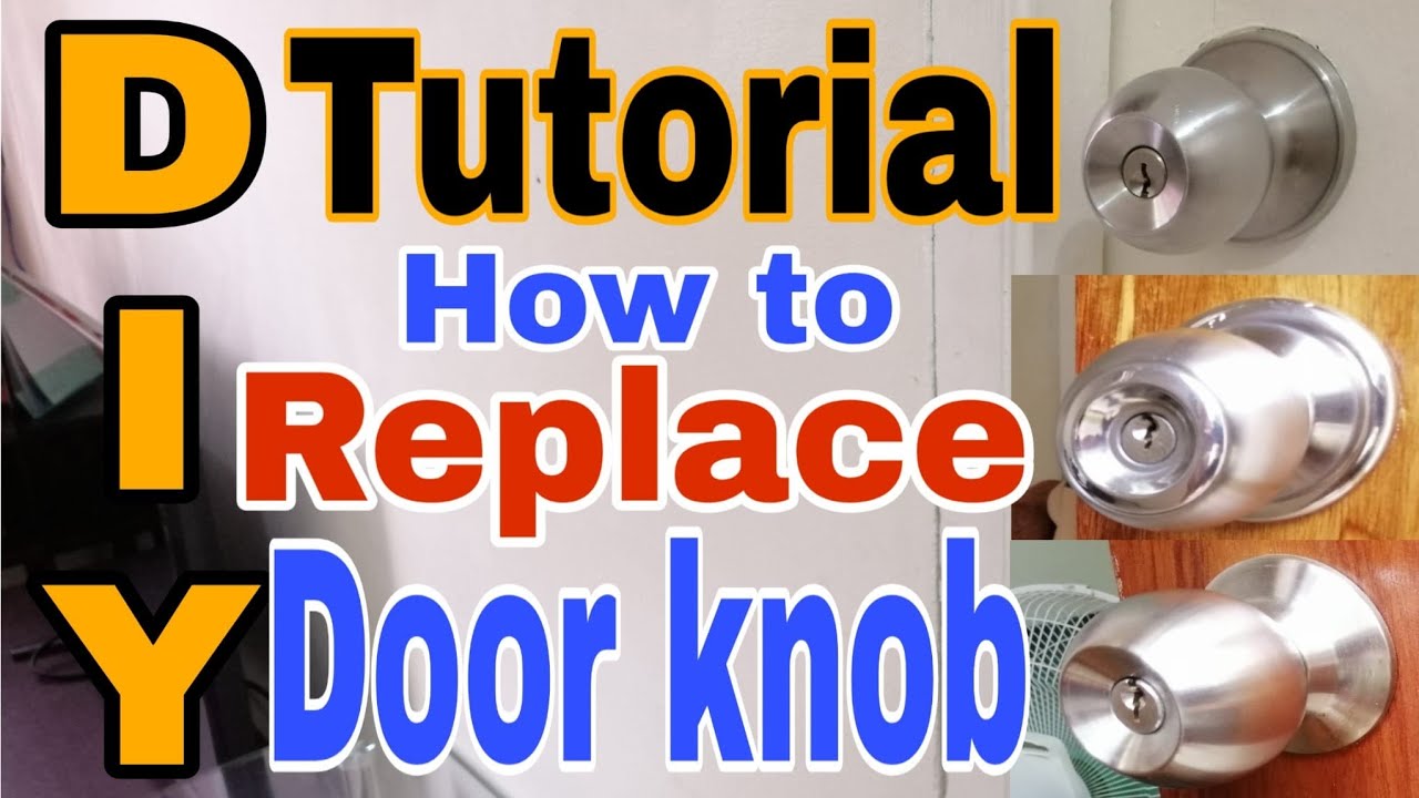 DIY How to Replace Door Knob Paano magbaklas ng Door knobDIY How to