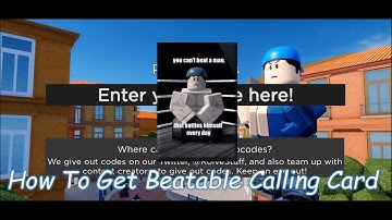 How to Get Beatable Calling Card | Arsenal