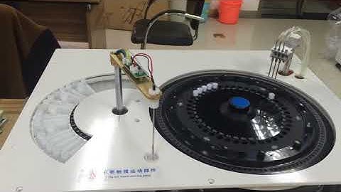 fully automatic biochemistry analyzer machine operation Video