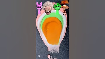 Sprunki and Inside Out 2 Guess the Color Mixing #satisfying #colormixing #asmr #insideout2 #sprunki