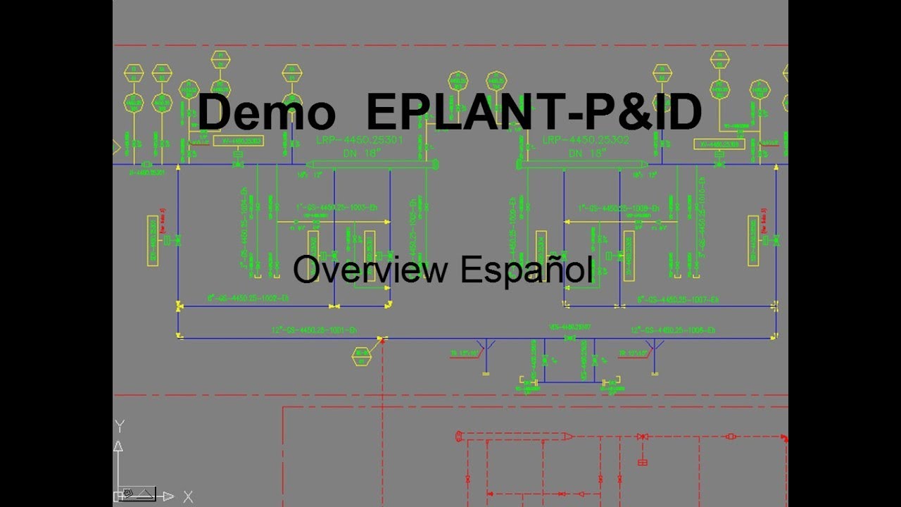EPLANT-P&ID Demo - Overview Español - YouTube