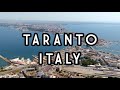 Taranto by drone 🌊 The City of Two Seas | Aerial stock footage