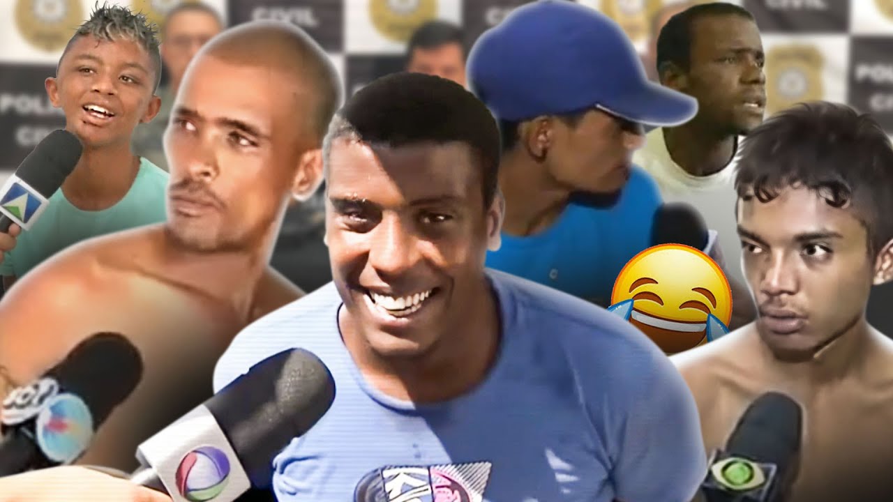 8 ENTREVISTAS de PRESOS MAIS ENGRAÇADAS da internet 🤣 #3