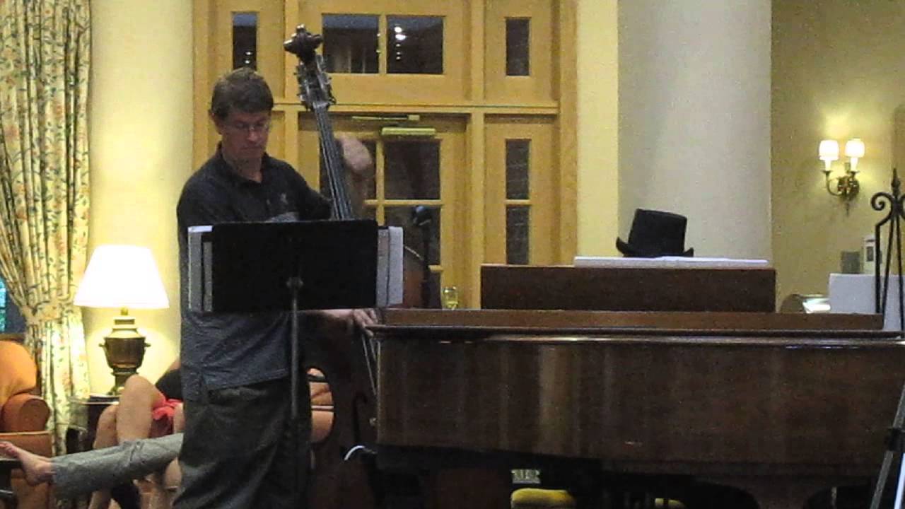 Love Is Here To Stay played by Steve Samyn, bass and Ian McCullough , piano