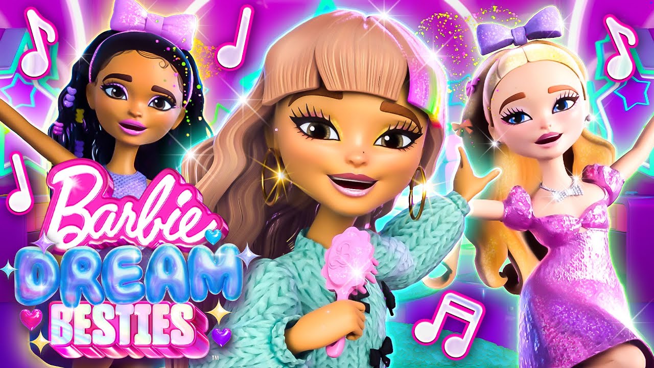 "Hair" Official Music Video  I Barbie Dream Besties: The Dream DJ Festival 💞 Season 2 | Barbie