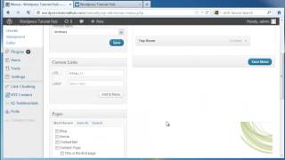 How to use, customize, add, delete and manage navigation menus in wordpress