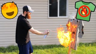 Testing Fire Resistant Clothes From Amazon, Do They Really Work?