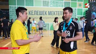 Медиа-звёзды сыграли футбол со школьниками | Sport Time