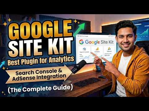 Site kit By Google WordPress Best Plugin for Analytics, Search Console and Adsense integration.