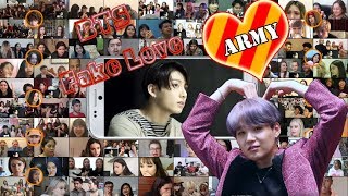 BTS FAKE LOVE mashup /reaction [FunnyWoodong Video]