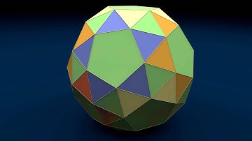 Make 3D Solid Shapes - Snub Dodecahedron / Курносый додекаэдр (Плосконосый додекаэдр)