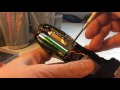 Замена аккумуляторов в электро бритве Panasonic - how to change batteries in  electric shaver