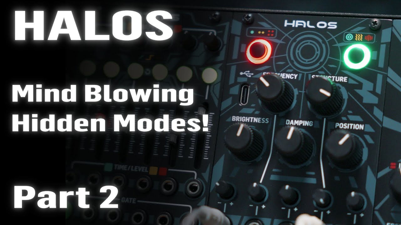 Behringer Halos モーダル・レゾネーターモジュレーター Behringer Halos Physical Modeling Synthesizer Eurorack Module