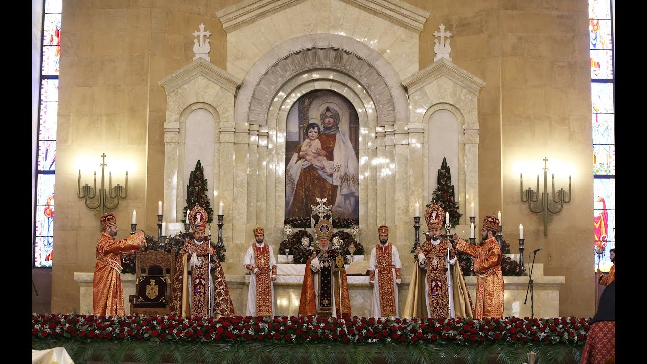 Easter Pontifical Divine Liturgy at the St. Gregory the Illuminator Mother Cathedral