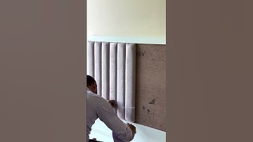 Headboard installation | How to install bed headboard | Vertical headboard | #beddesign #thane