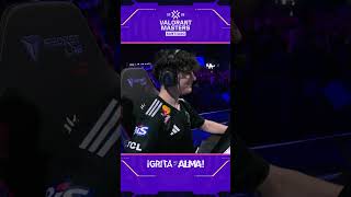 eeiu clutch 1v3 thành công và tỉ số là 7-5 nghiêng về FURIA. ✊#VALORANTEsports #VCT #VALORANTMasters