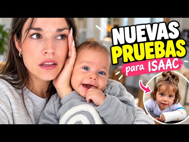 NUEVAS PRUEBAS para ISAAC 🤍 + nuestra rutina con 3 hijos | VLOG FAMILIAR