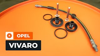 Смяна Спирачен маркуч на OPEL VIVARO: техническо ръководство