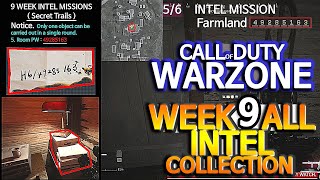 SEASON 6 Intel Locations Guide! (INTEL Week 9) Call of duty Modern Warfare Warzone Easter Egg