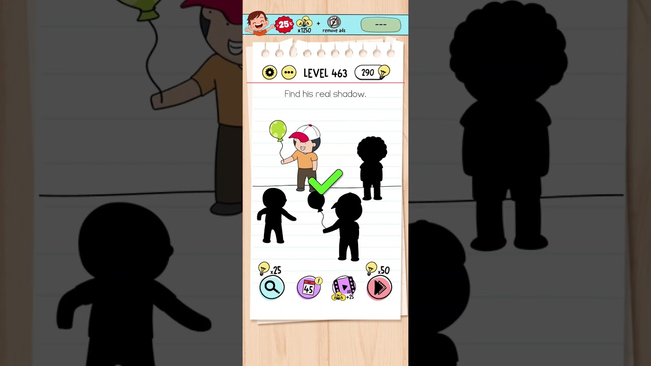 Brain Test Level 463 Solution & Walkthrough | Tricky Puzzles