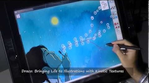 Draco: Bringing Life to Illustrations with Kinetic Textures