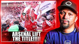 Arsenal Lift The Title - Scenes At The Emirates Stadium - Champions League Final