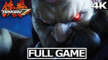 TEKKEN 7 Hard Difficulty Full Gameplay Walkthrough / No Commentary【FULL GAME】4K UHD