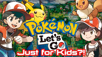 Je hra Let's Go Pikachu pro děti?