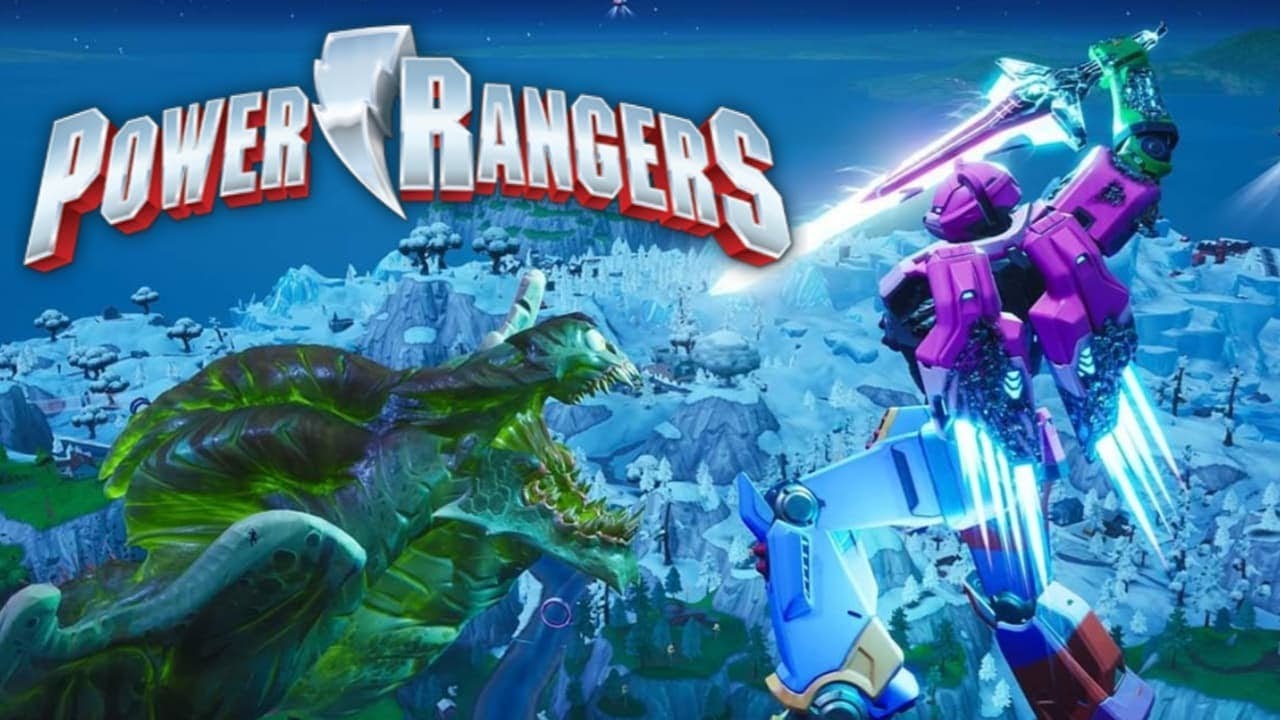 Fortnite Power Rangers Event Fortnite power rangers movie Mecha Vs