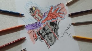 Dibujo De Magneto Civil War Ii Drawing Magneto Civil War Ii