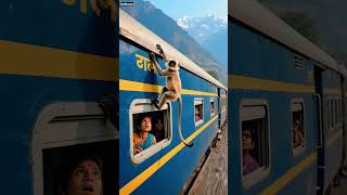 Download Lagu Why did this monkey risk its life to stop a train? 🤯 #Shorts MP3 Download Lagu Why did this monkey risk its life to stop a train? 🤯 #Shorts MP3