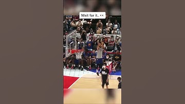 Steph Curry did a no-look shot during the 3-Point contest in Japan 🔥