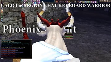 DAOC: TITLE FIGHT VS CALO THE REGION CHAT KEYBOARD WARRIOR !! (1:55 cheat ?)   Dinnin Savage lol