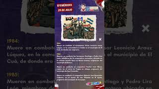 Efemérides de la Revolución Popular Sandinista. ✌️🔴⚫✊🇳🇮 #Nicaragua #SoyCSM
