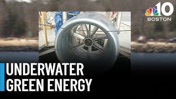 Testing tidal turbines in the Cape Cod Canal