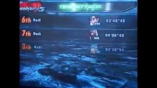 Tekken 5 time attack. Kazuya 1'59"56