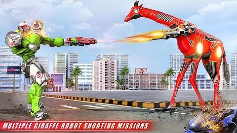 Giraffe Robot Car Transform