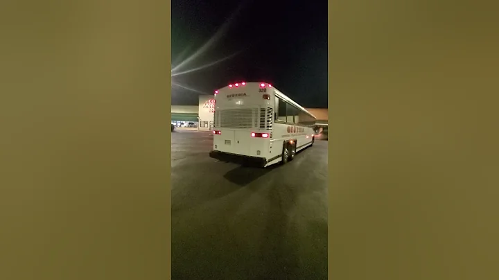 Anthony Inman drives a MCI 102DL3