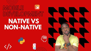 Mobile development native vs non-native