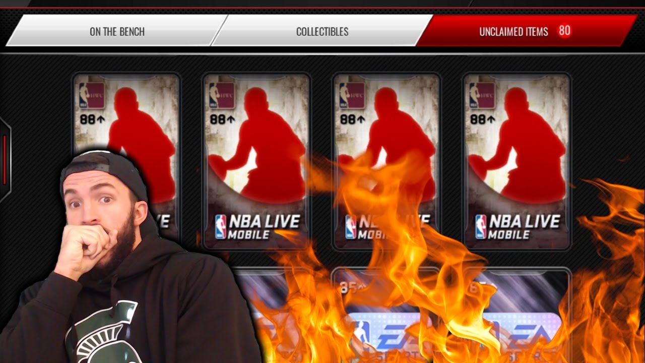 18 MIL+ ELITE PACK OPENING - 10x 90+ PULLS!!! - NBA Live Mobile