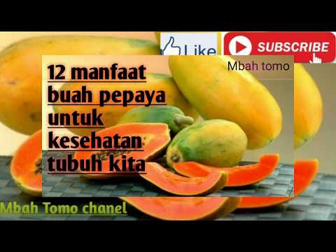 12 manfaat buah pepaya untuk kesehatan