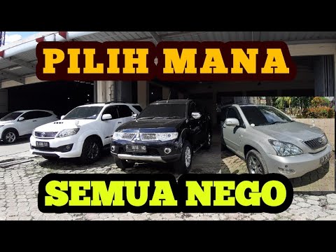 SUV MURAH PILIH PAJERO  FORTUNER  HARRIER MOBIL  BEKAS TAPI 