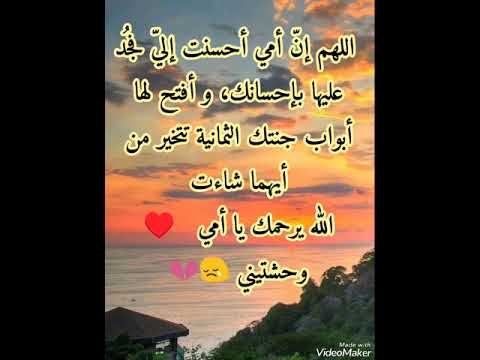 الله يرحمك يا امي وحشتيني