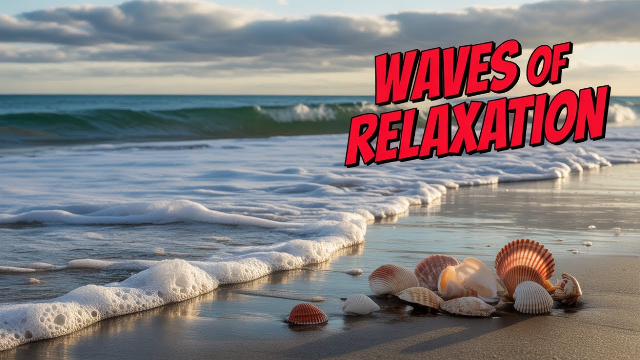 Powerful Ocean Waves | Relaxing Beach Sounds for Deep Sleep & Stress Relief
